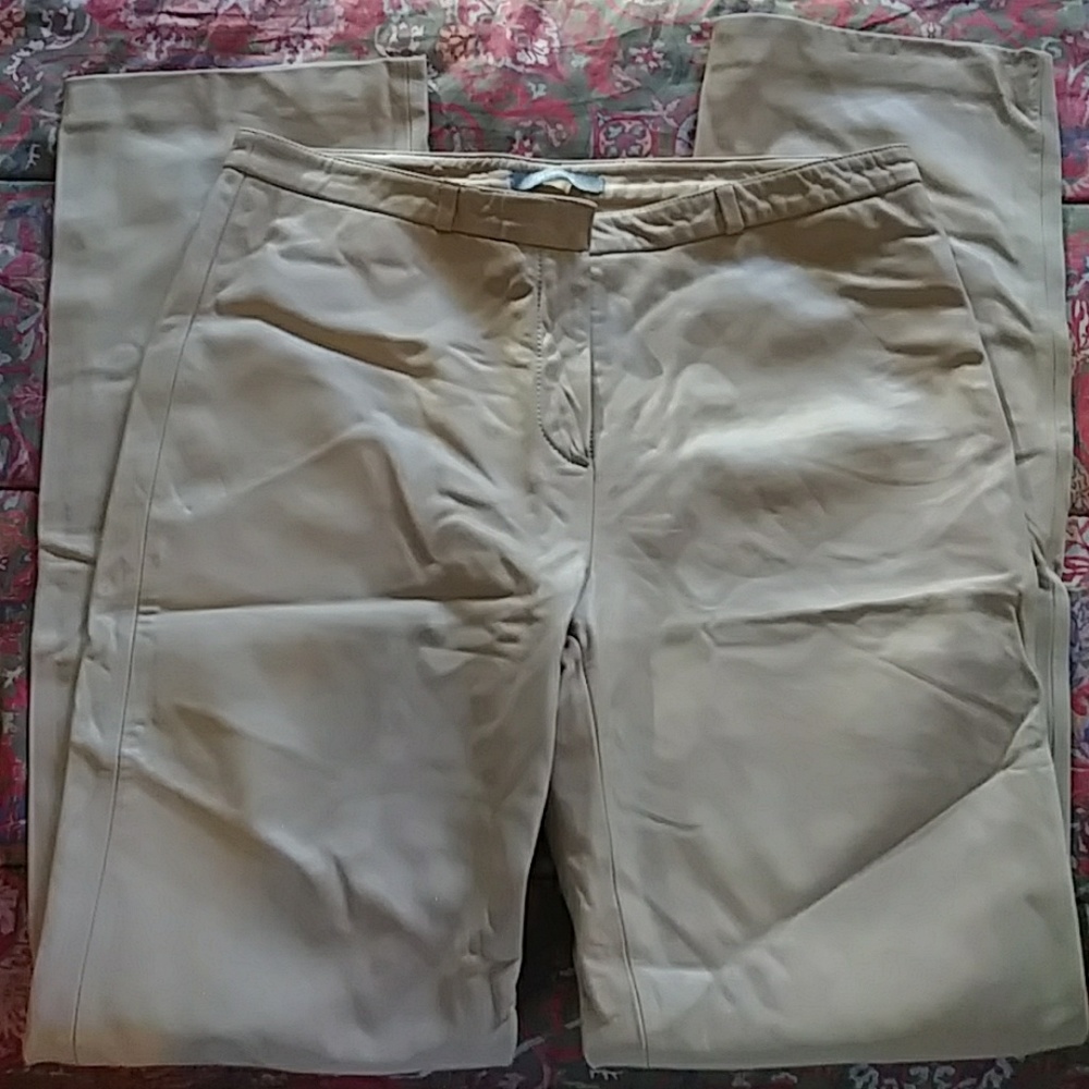 Lizclaiborne leather pants.